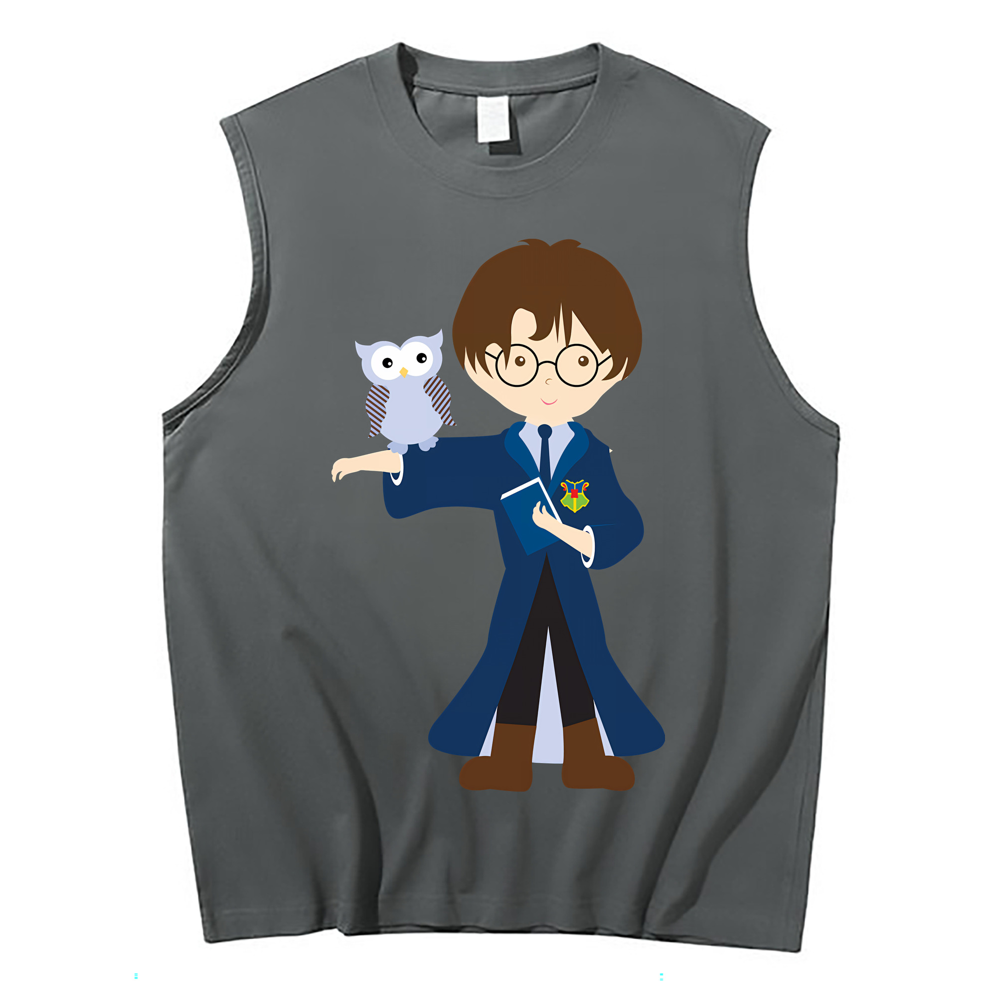 （画像用） Harry Potter ハリー・ポッターシリーズ コットン100％タンクトップ（フロントプリント）